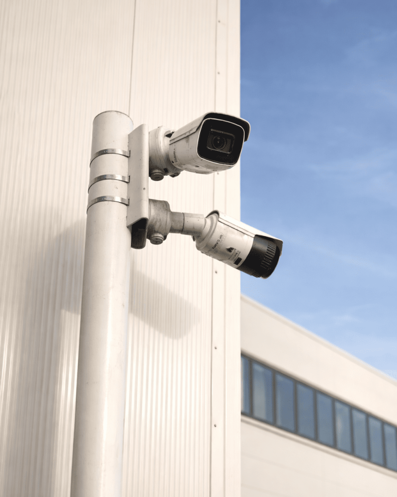 Security systems specialist at work